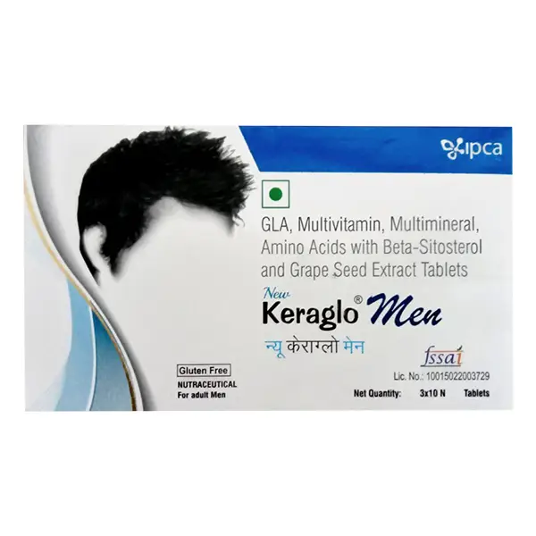 Keraglo Men Nutraceutical Gluten Free Tablet